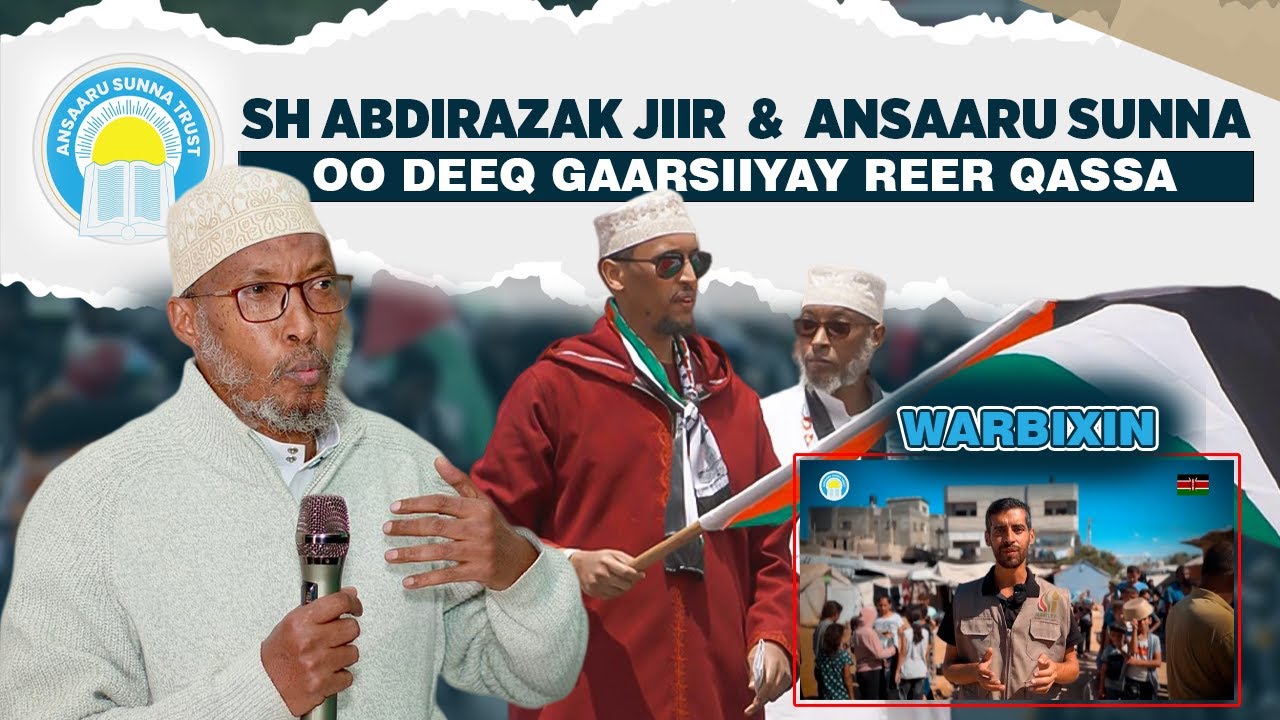 Sh Abdirazak Jiir Iyo Ansaaru sunna oo deeq Gaarsiiyay reer qassa
