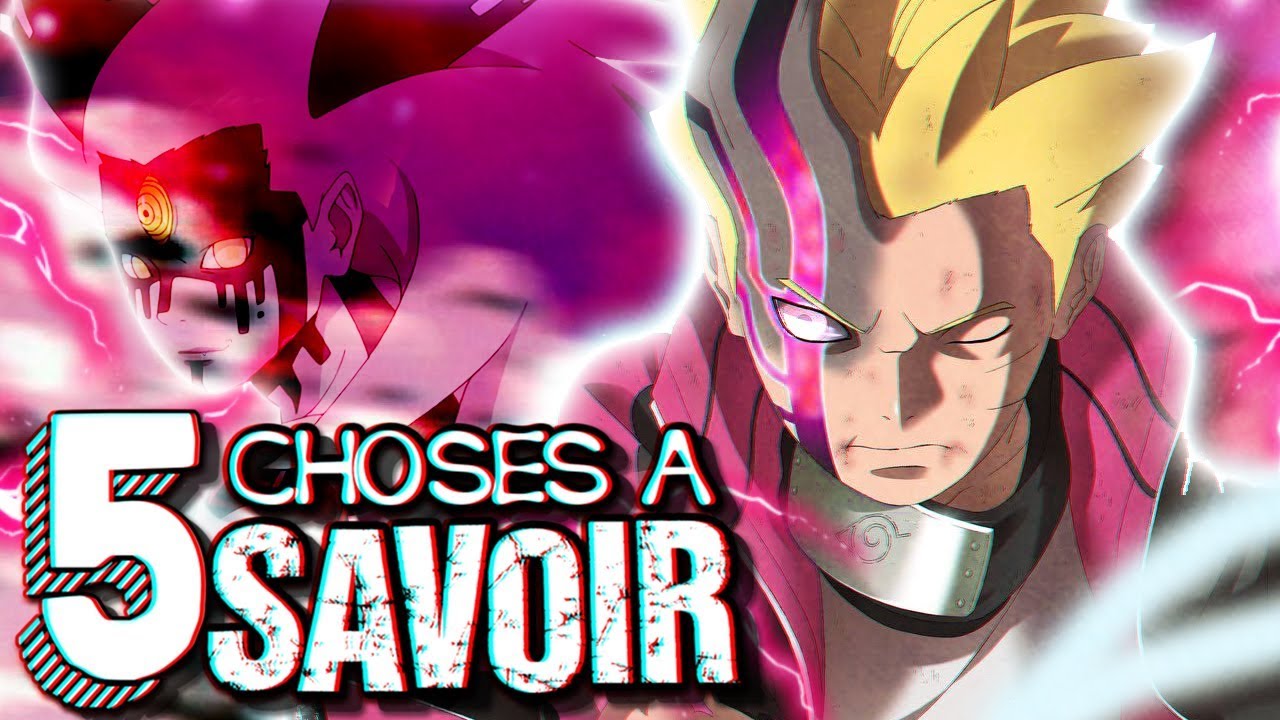5 CHOSES À SAVOIR SUR BORUTO UZUMAKI ! PARTIE 1 🍥| NARUTO TOP 5