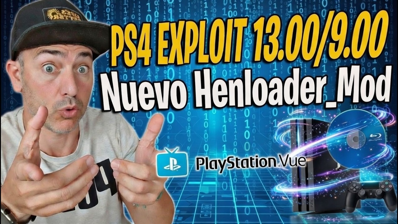 Nuevo HenLOADER MOD para PS4 EXLOIT  13.00 y Ps4 EXPLOIT 9.00 - NUEVO ISO GRATIS!!