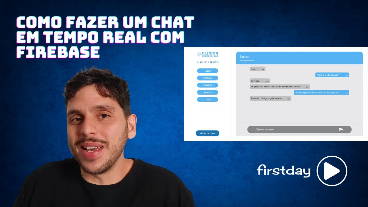 Criando um Chat para uma Clínica Médica com HTML, Javascript e Firebase