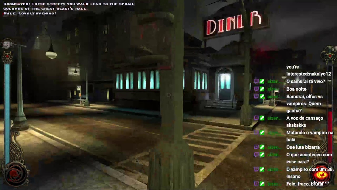 RPGista jogando Bloodlines Pela Primeira Vez