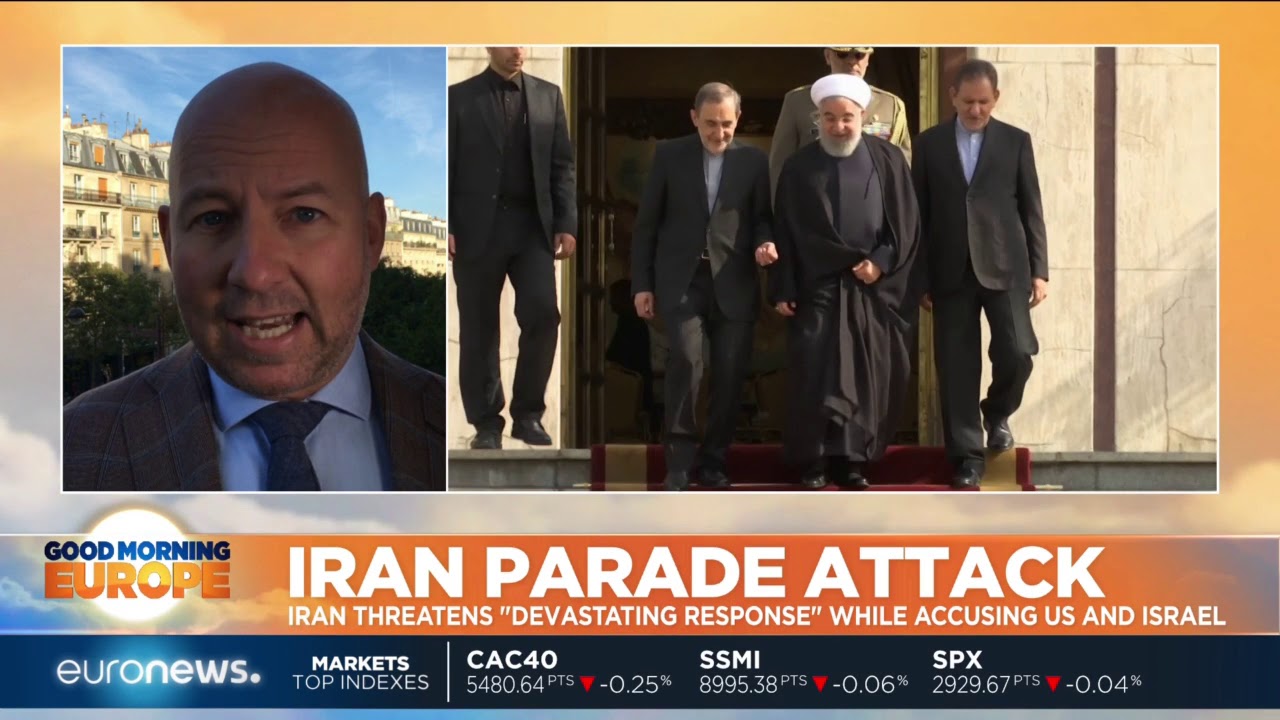 Iran threatens devastating response while accusing US and Israel