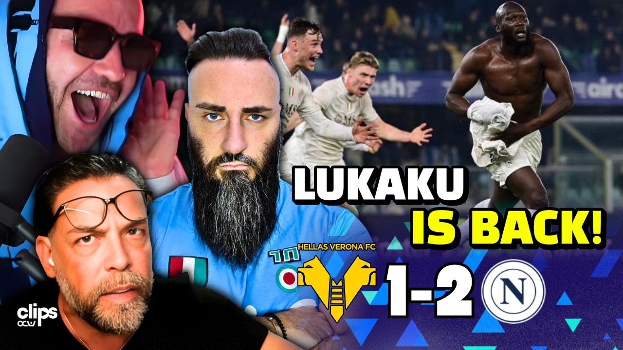 VERONA - NAPOLI 1-2 | BIG ROOOOM ALL'ULTIMO RESPIRO!!! IL NAPOLI È VIVO!! ENNESIMO ERRORE ARBITRALE!