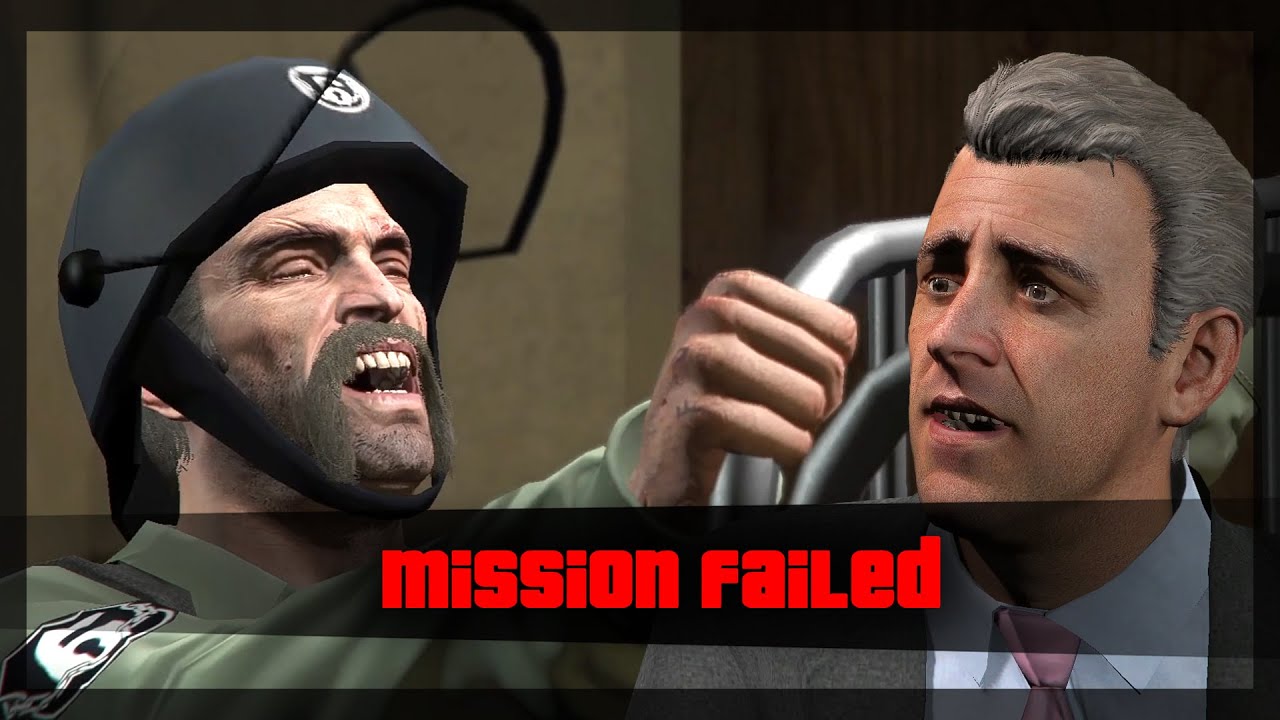 Миссия провалена | Крупный куш | GTA 5