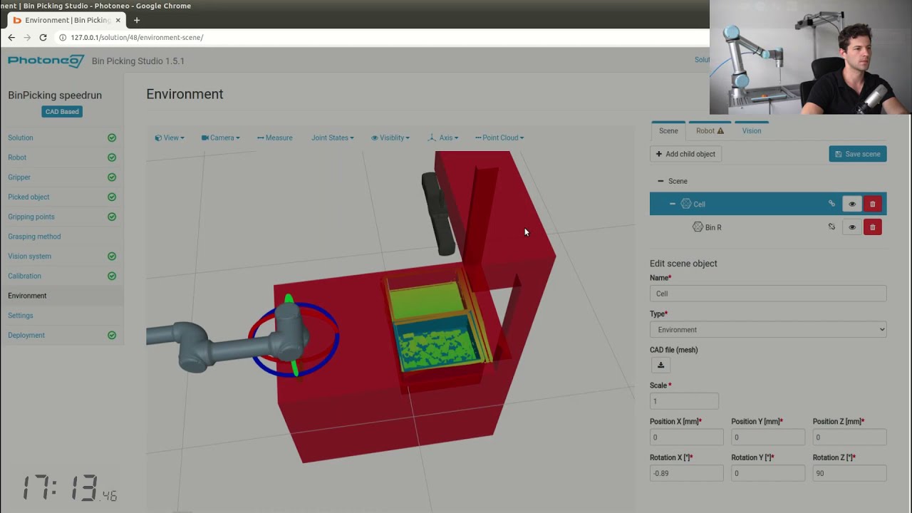 Robotic intelligence setup in 20 minutes
