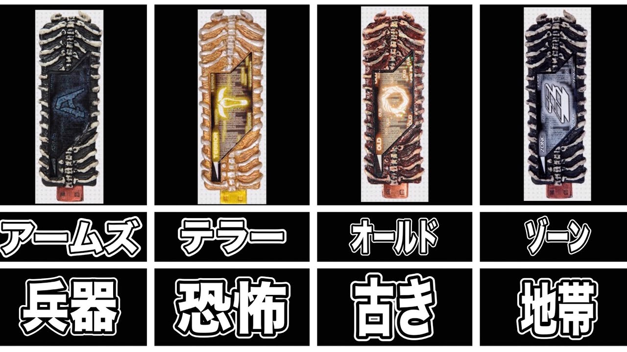 【魔性の小箱】TV本編に登場したドーパントに変身するガイアメモリ一覧　【仮面ライダーW】#ガイアメモリ