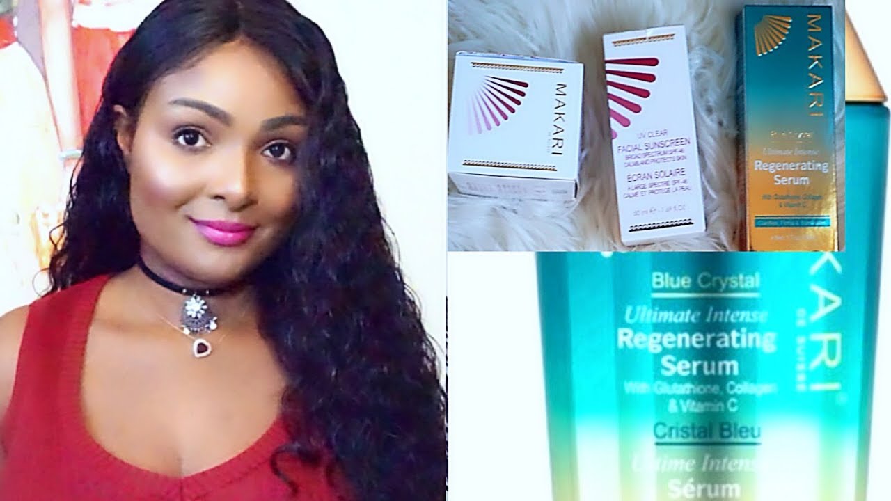 MAKARI BLUE CRYSTAL SERUM ( Glutathione) AND MORE makaridesuisse #eventone
