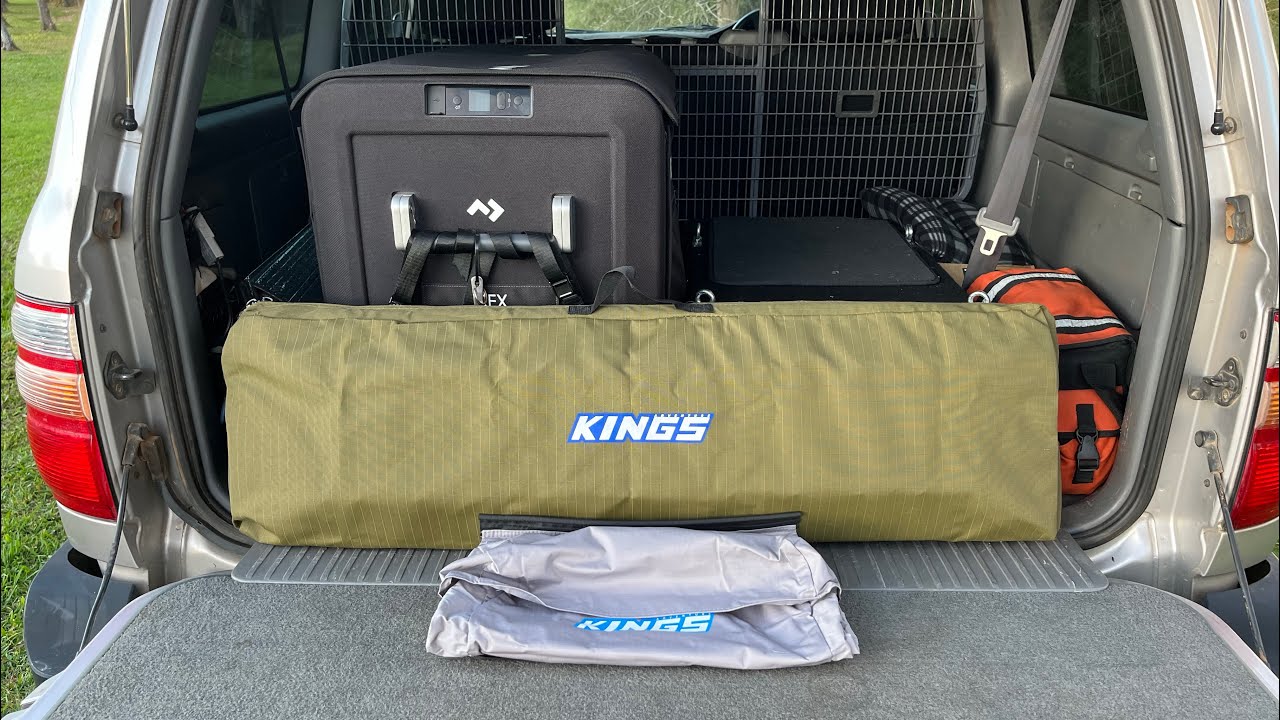 Kings Recovery Tracks Canvas Bag and Kings Universal Storage Bag by Real 4x4 Adventures