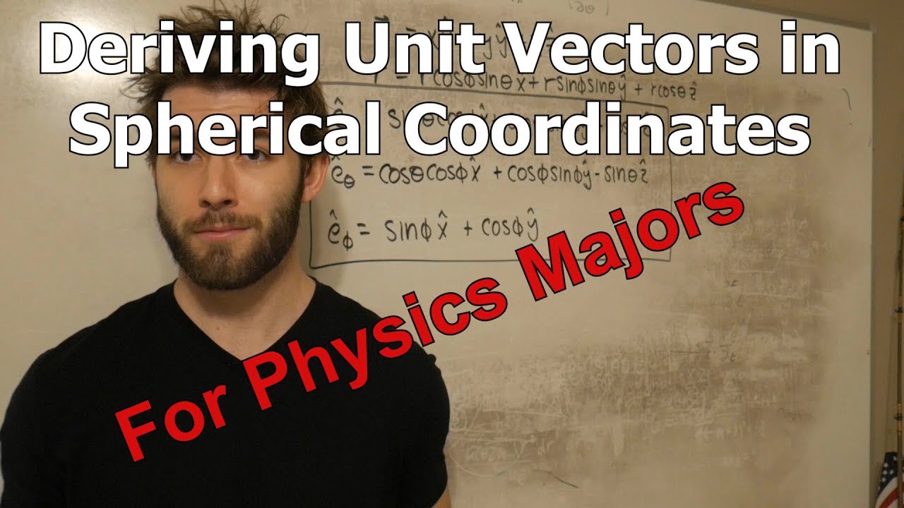 Deriving Unit Vectors in Spherical Coordinates (Physics Majors)