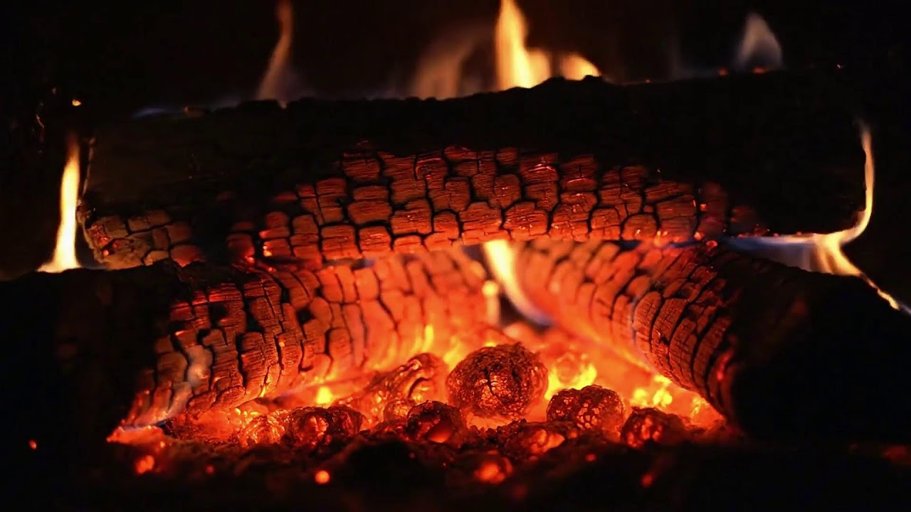 Cozy Fireplace Sounds & Ambience | Crackling Fire for Sleep, Relaxation & Study | ASMR