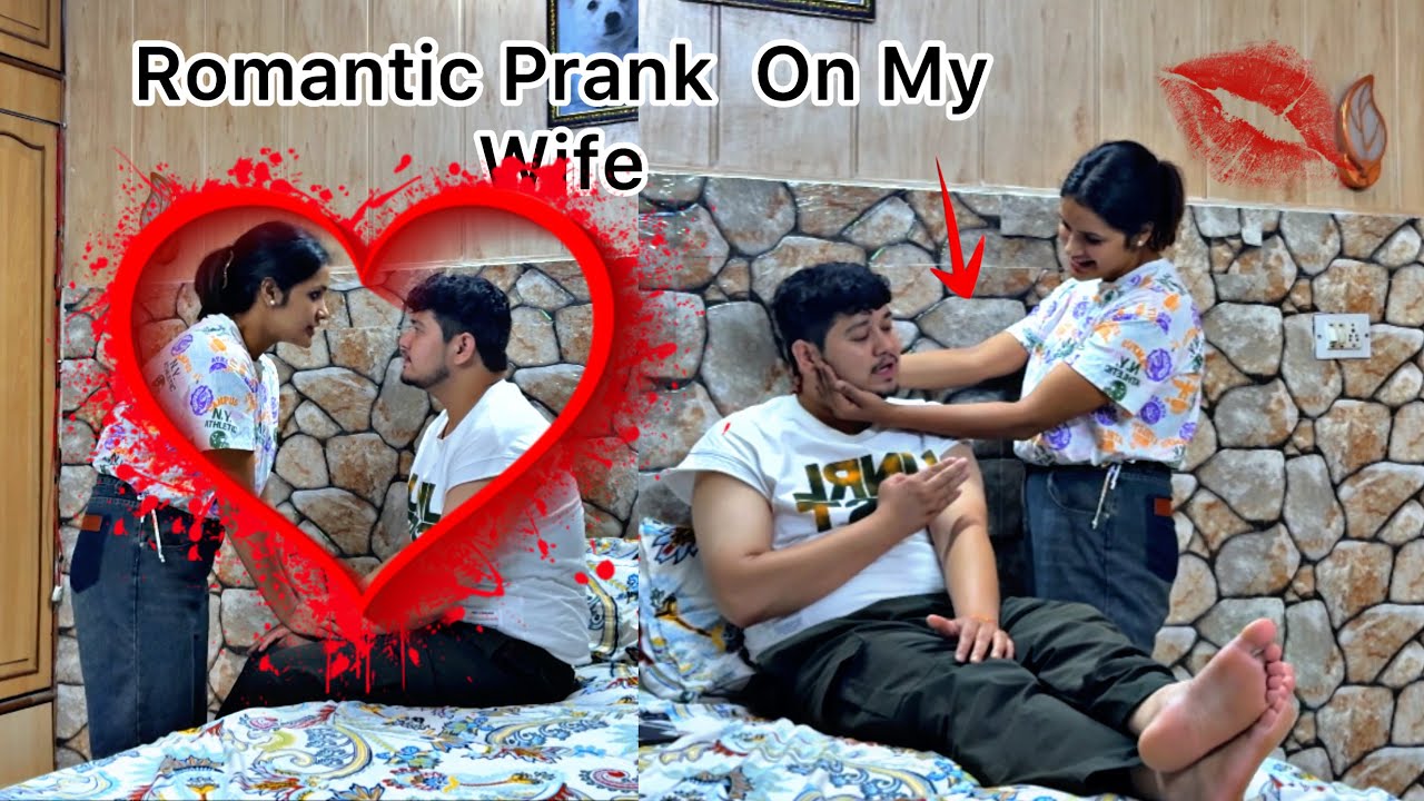Romantic Prank On My Wife || @NikkRichaVlogs 