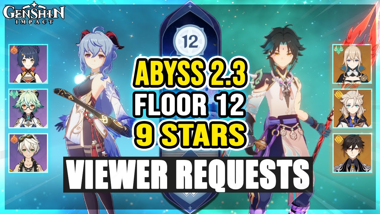 [REQUESTS] Melt Ganyu and Xiao Double Geo | Spiral Abyss 2.3 Floor 12 | Genshin Impact