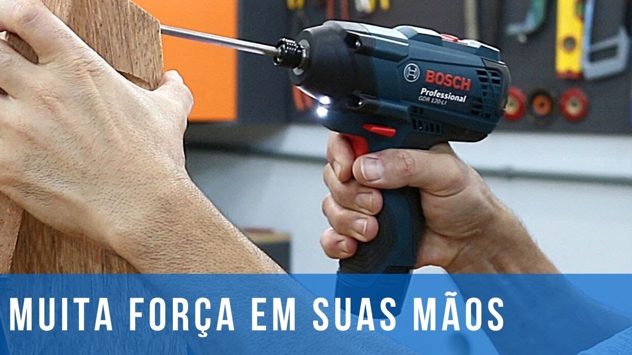 Pequena Monstrinha - Review Parafusadeira Bosch GDR 120-Li -