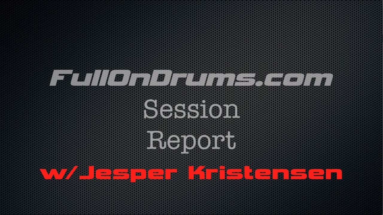 Session Report: Recording Drums with Jesper Kristensen