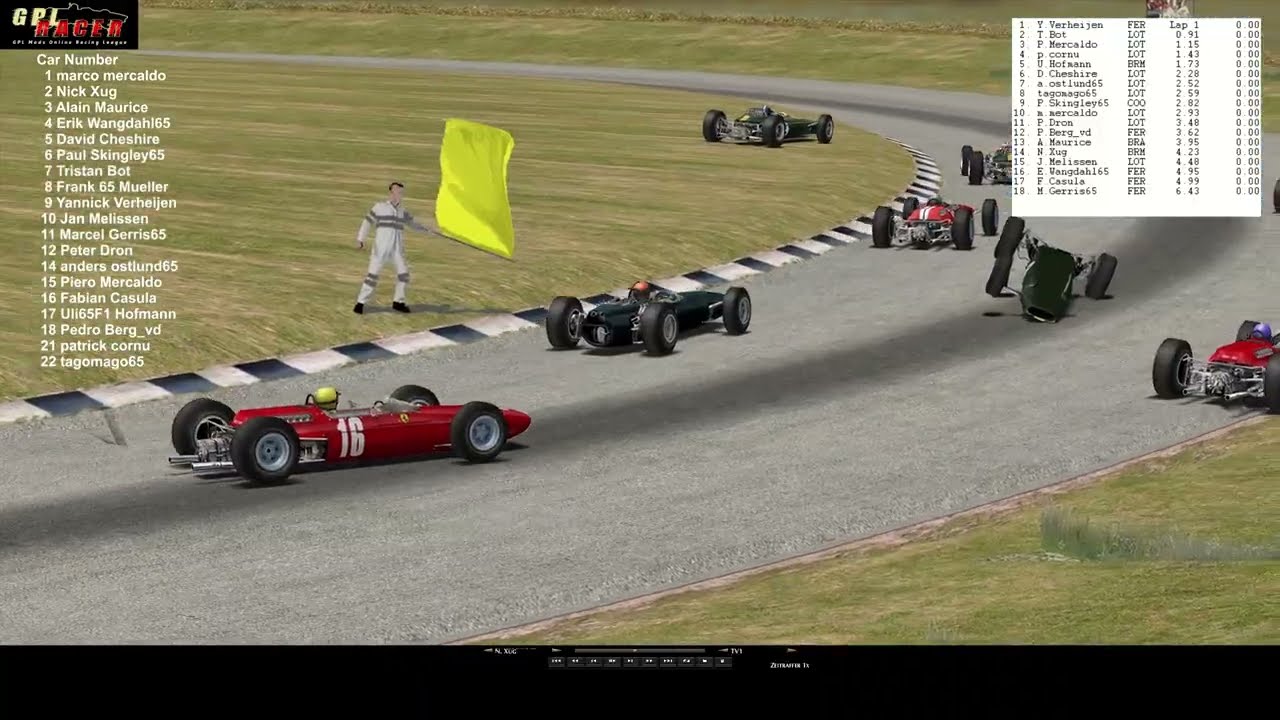 20.01.2026 / GPLRACER 1965 F1 Cup / Race 01 / Killarney v2 1967 (killar67)