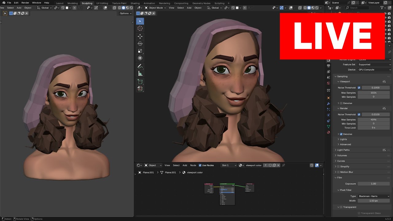 Learn How To Sculpt Faces [LIVE]