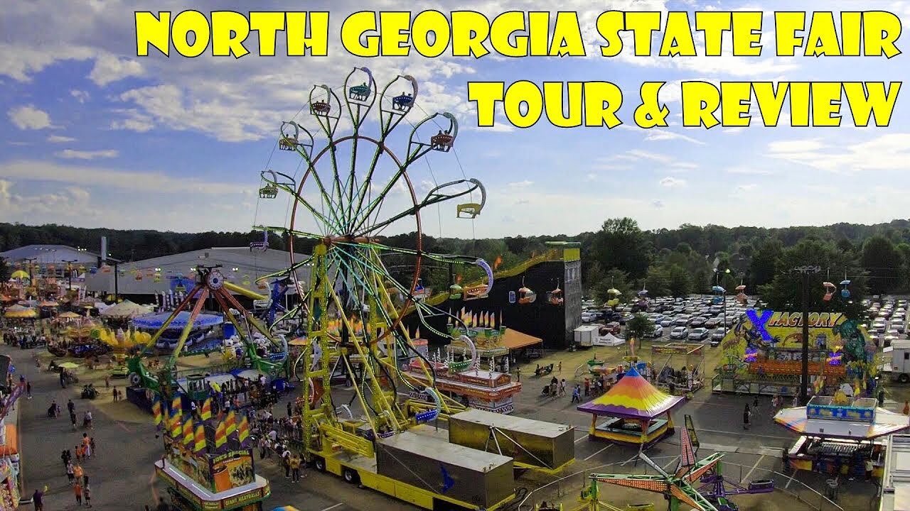 North Georgia State Fair Tour Featuring Ride POVS, Food, Overall Review & More!