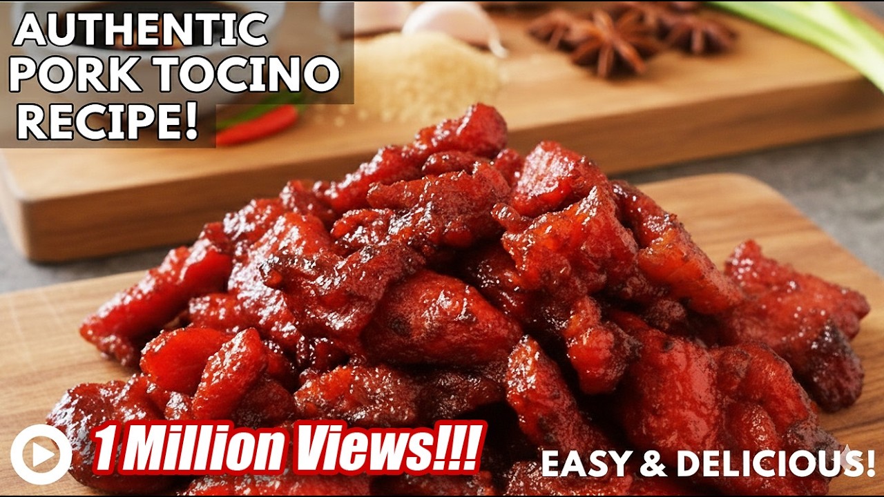 PORK TOCINO 🐷 MASARAP AT WALANG SALITRE