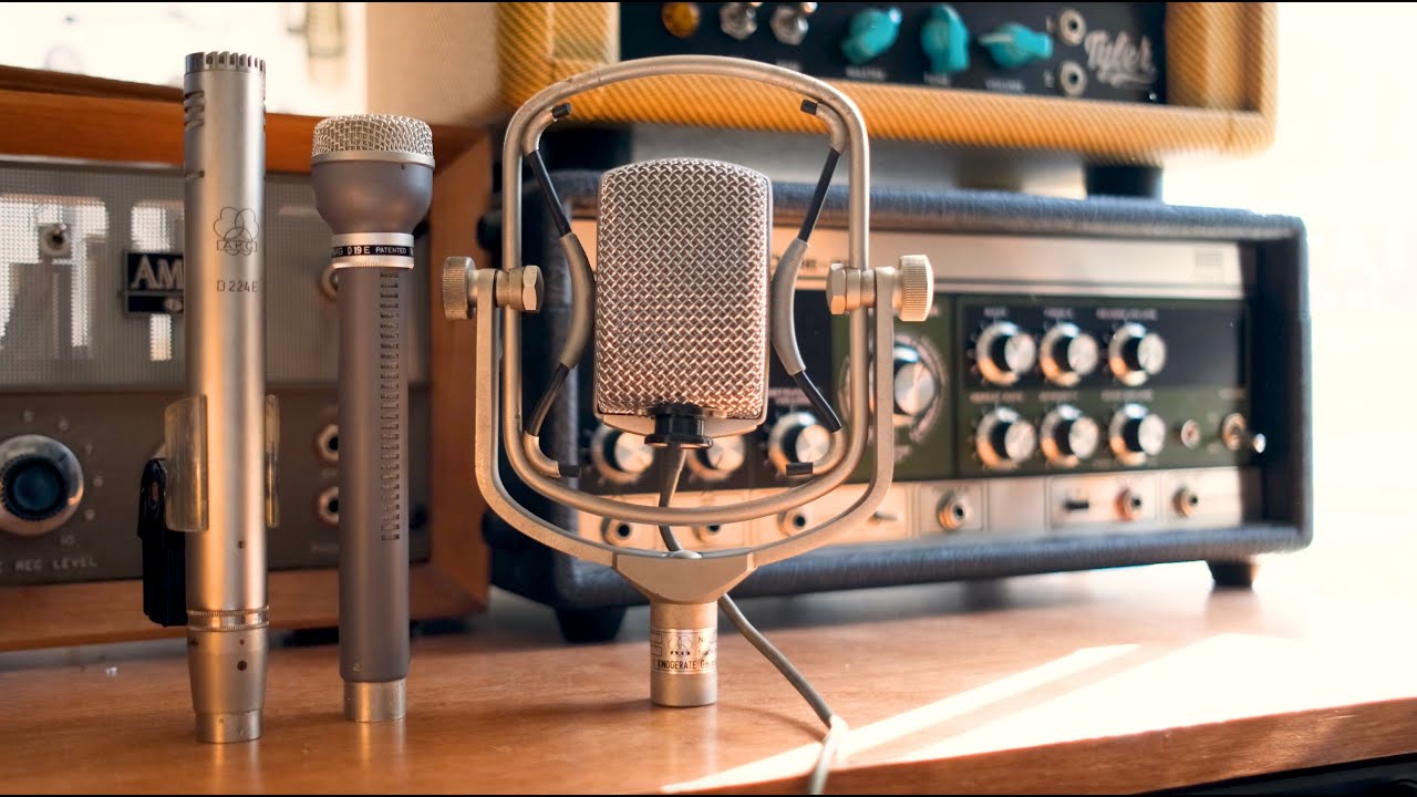 3 Mic Recording: AKG's Best Microphones