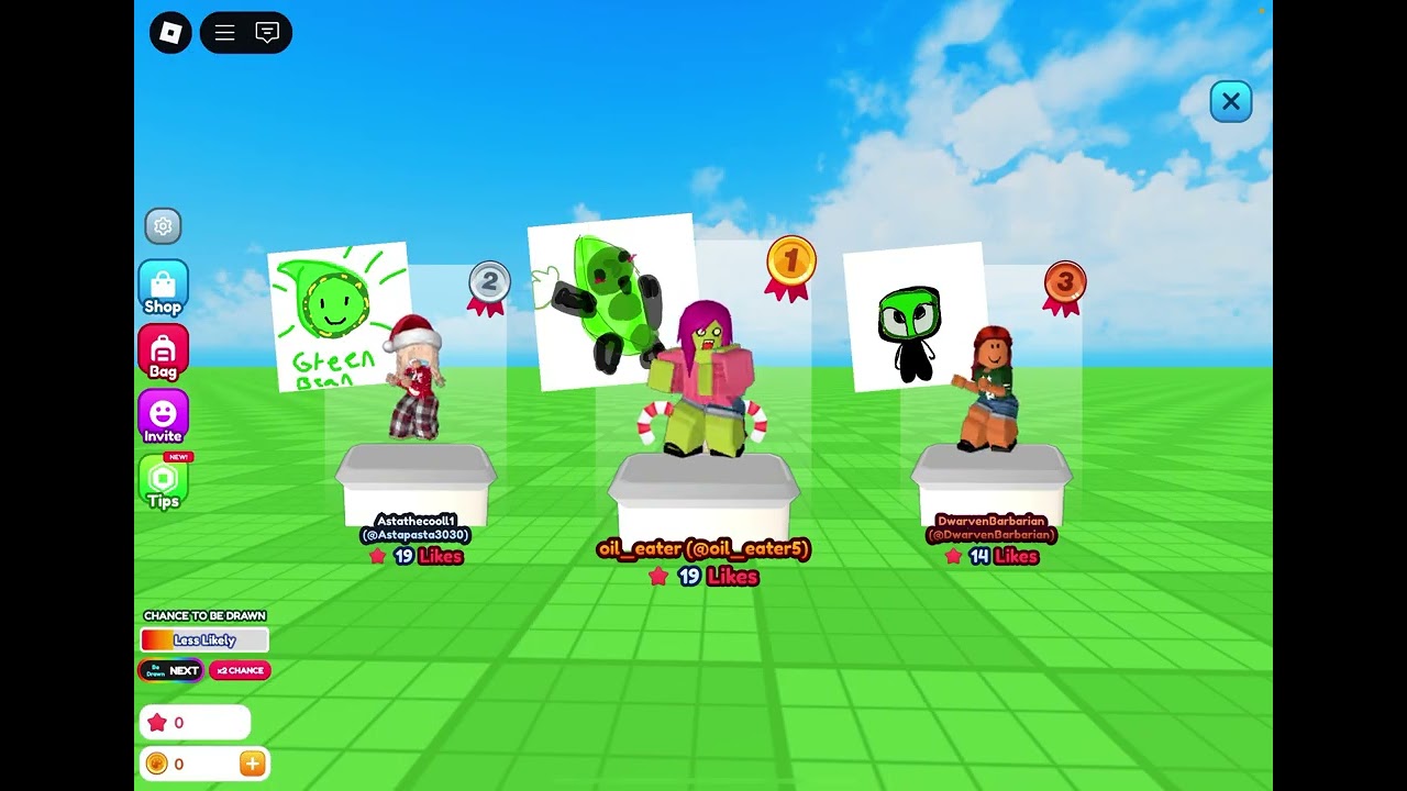 Playin draw of the me