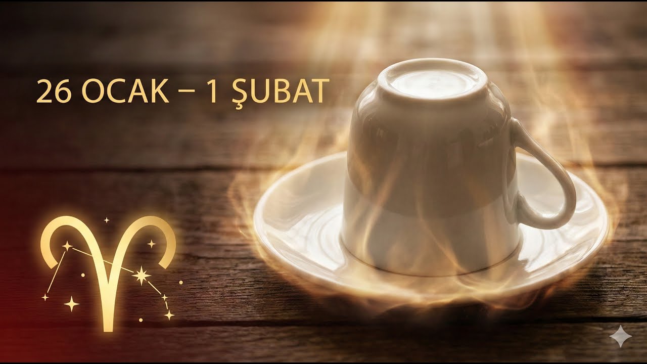 🐏 KOÇ BURCU 26 OCAK–1 ŞUBAT ✨ BEKLENEN MÜJDE GELİYOR! İFTİRAYA DİKKAT 🛑 | HAFTALIK KAHVE FALI