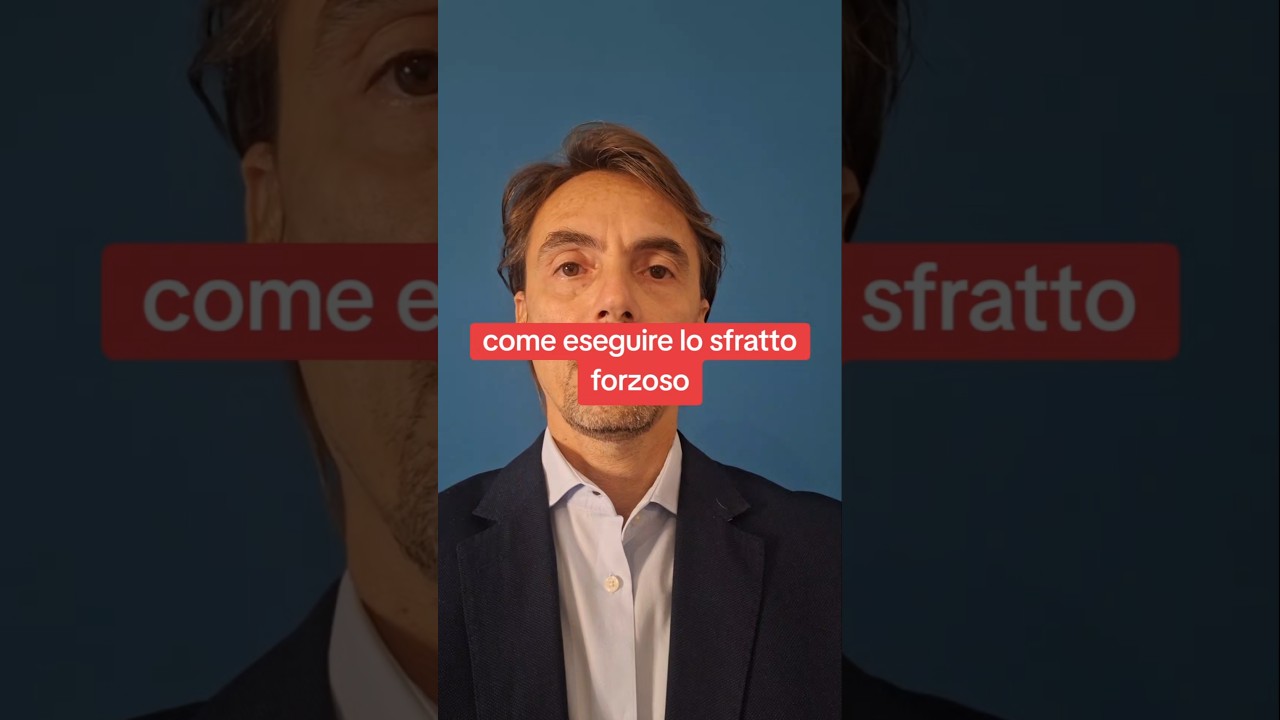 come eseguire lo sfratto forzoso? #immobiliare #affitto #sfratto
