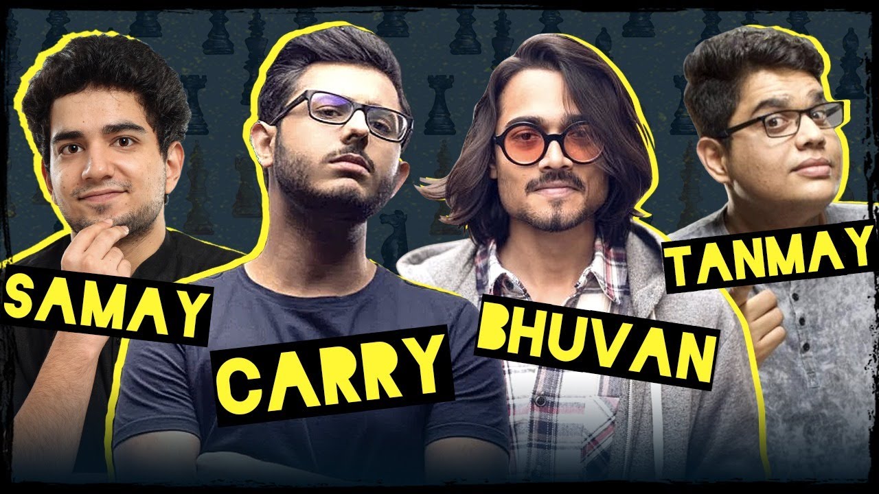CHESS ft. CARRY, BHUVAN and TANMAY BOT