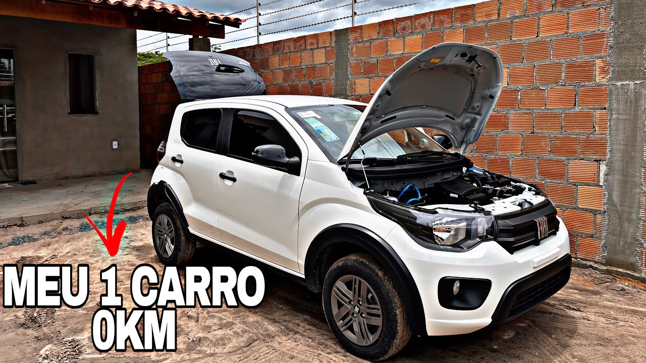 Comprei meu 1 carro 0km FIAT MOBI LIKE 2026 1.0 todos os detalhes!