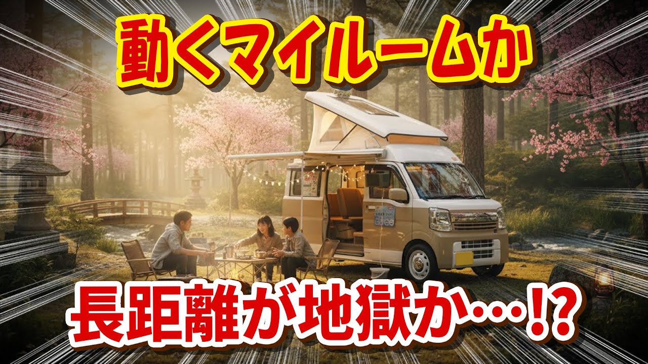 【給電くんPOPUPルーフ／小さな軽が「全部やります」は本当？】エブリイサイズなのに家・キャンピングカー・非常用電源を1台で兼用!?！年数回のレジャー目的だけで買うとコスパ最悪になる落とし穴があります