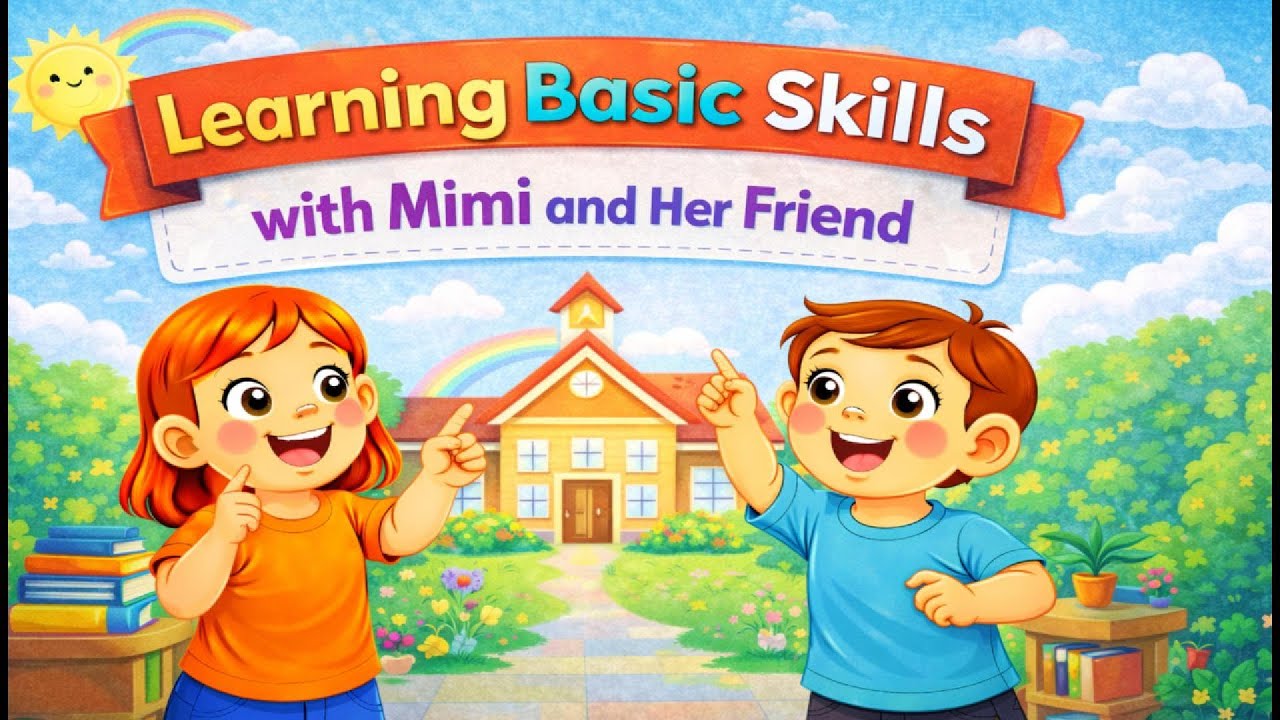 Learn Daily Life Skills for Kids | Try, Learn, Share & Grow Together | MIMI English World