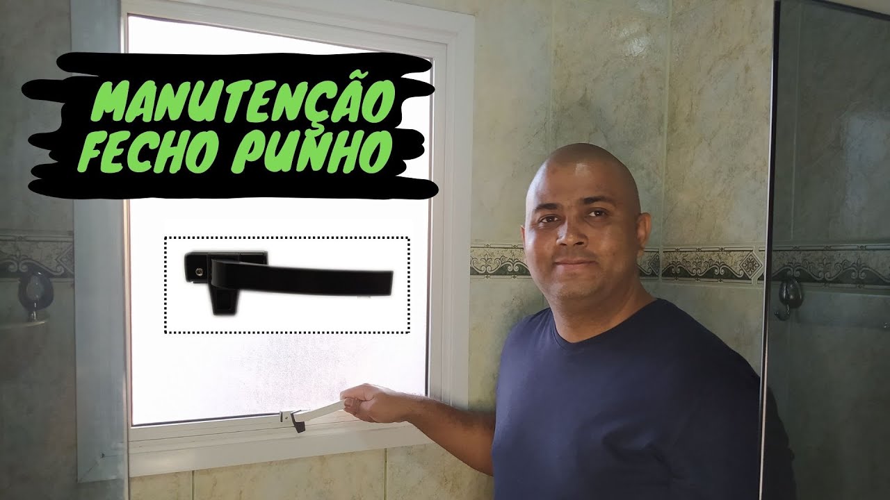 Instala&ccedil;&atilde;o - fecho punho janela maxim-ar Linha Suprema e 25