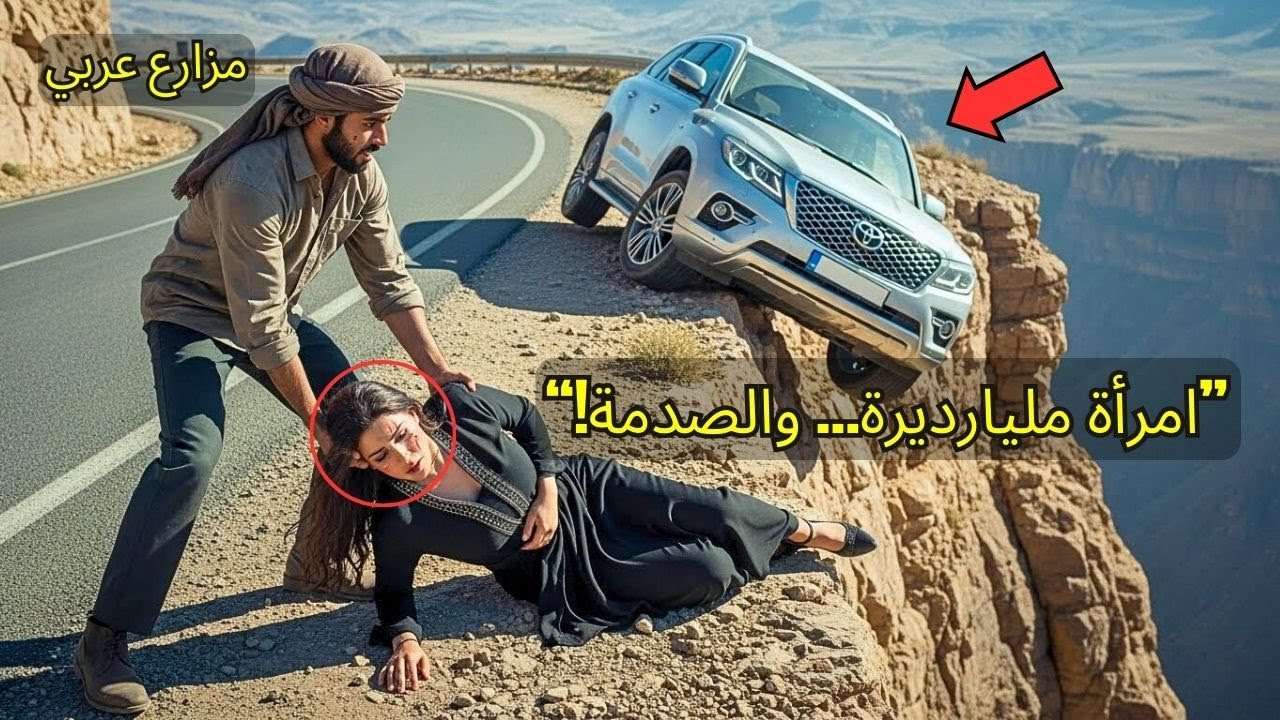 مزارع عربي بسيط أنقذ امرأة مليارديرة من الهاوية… فكانت المفاجأة!
