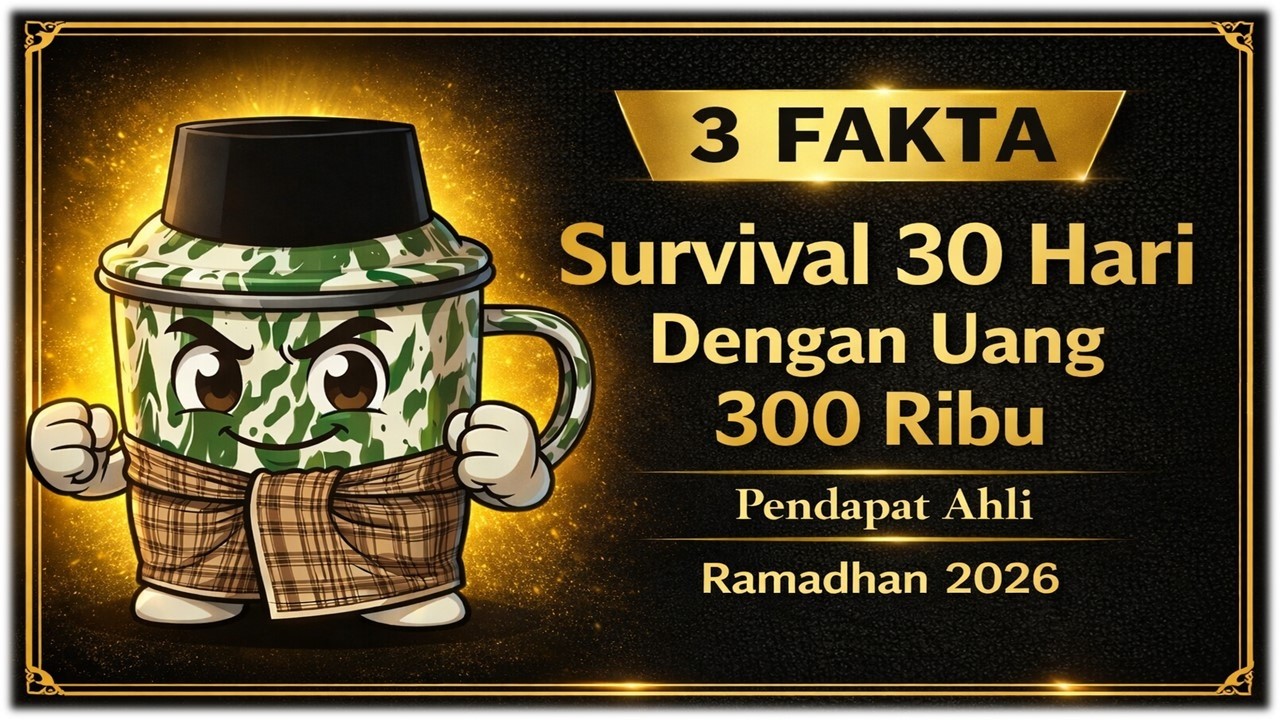 Survival 30 Hari dengan uang 300 ribu, mungkinkah?