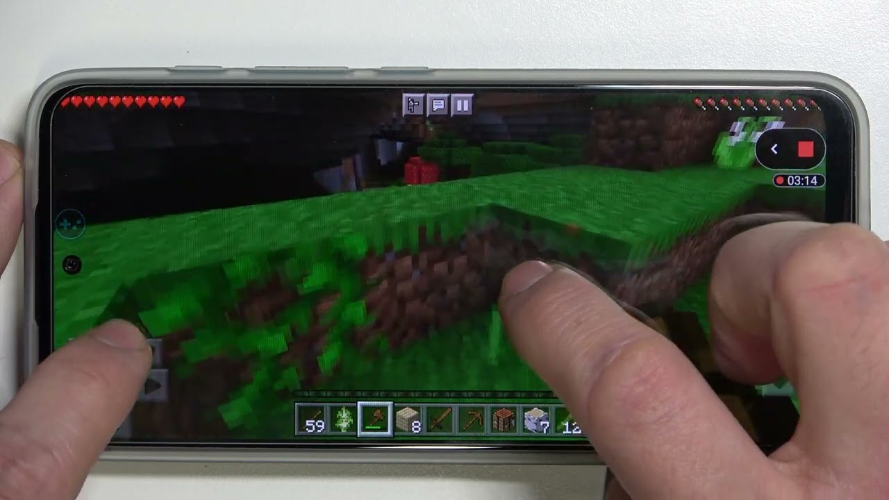 Test Game Minecraft on Motorola Moto G71 5G | Snapdragon 695 5G | 4GB RAM | Gameplay - FPS Check