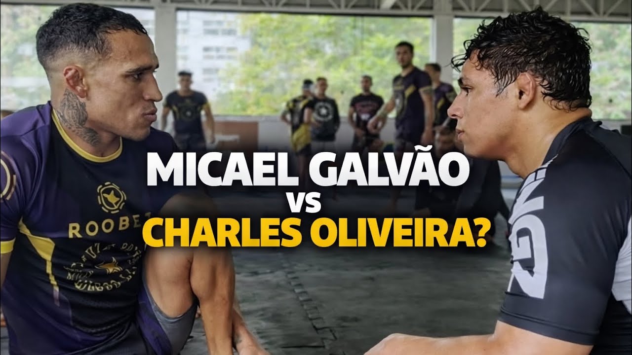 MICAEL GALVÃO TREINA COM CHARLES DO BRONX NA CHUTE BOXE 