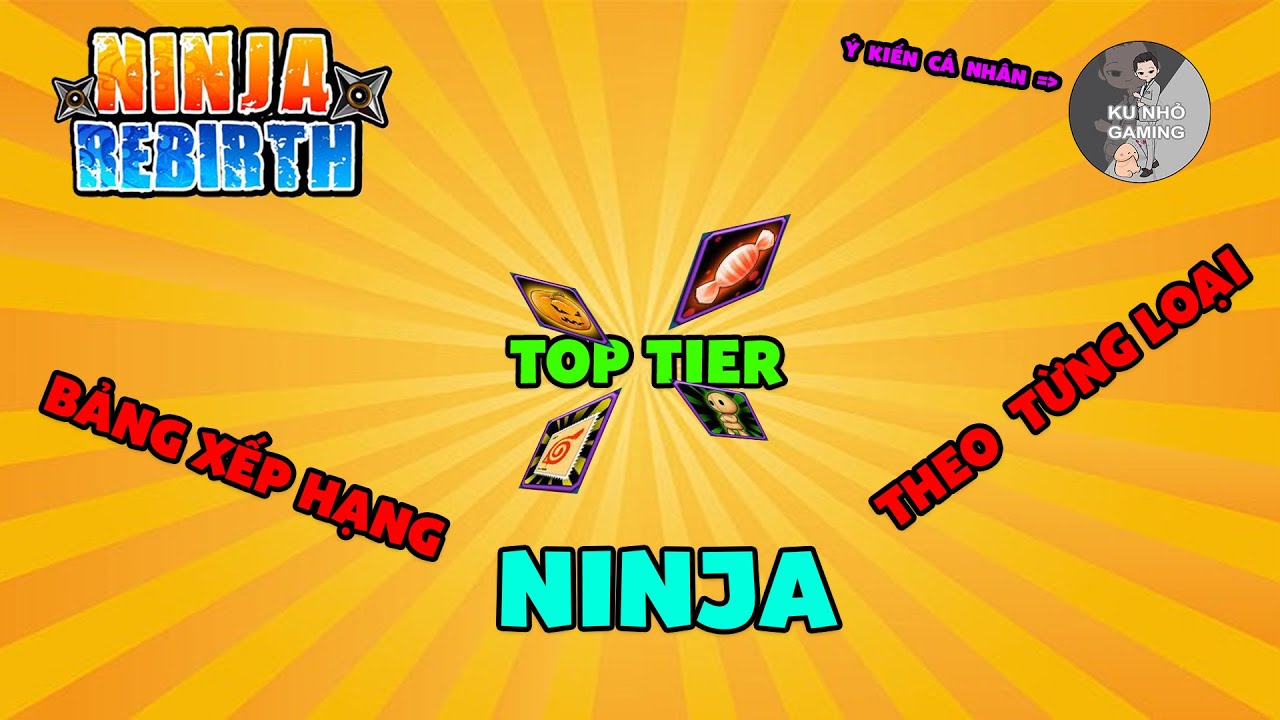Ninja Rebirth xếp hạng ninja như thế nào ....... Là hợp lý ? | 100% không làm theo