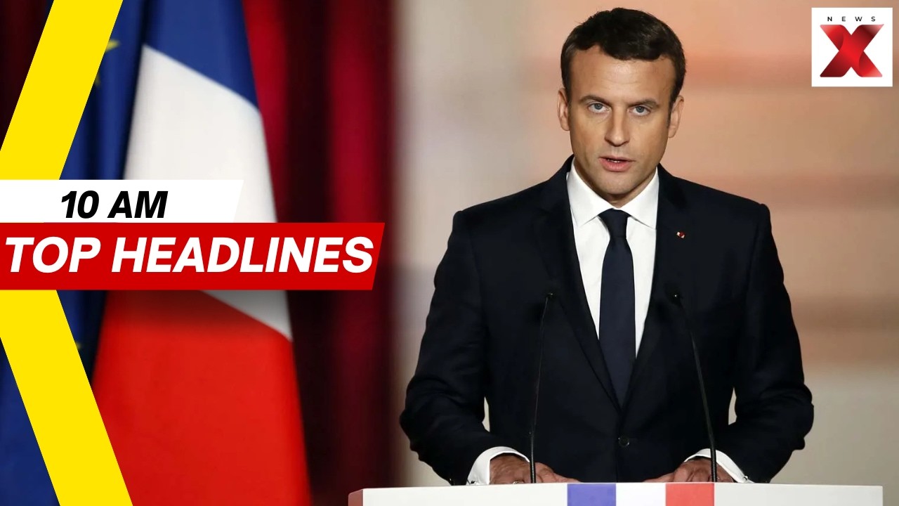 Macron Shares Car Ride With PM Modi, Captions &lsquo;Jai Ho&rsquo; With India-France Flags | Top Stories | NewsX