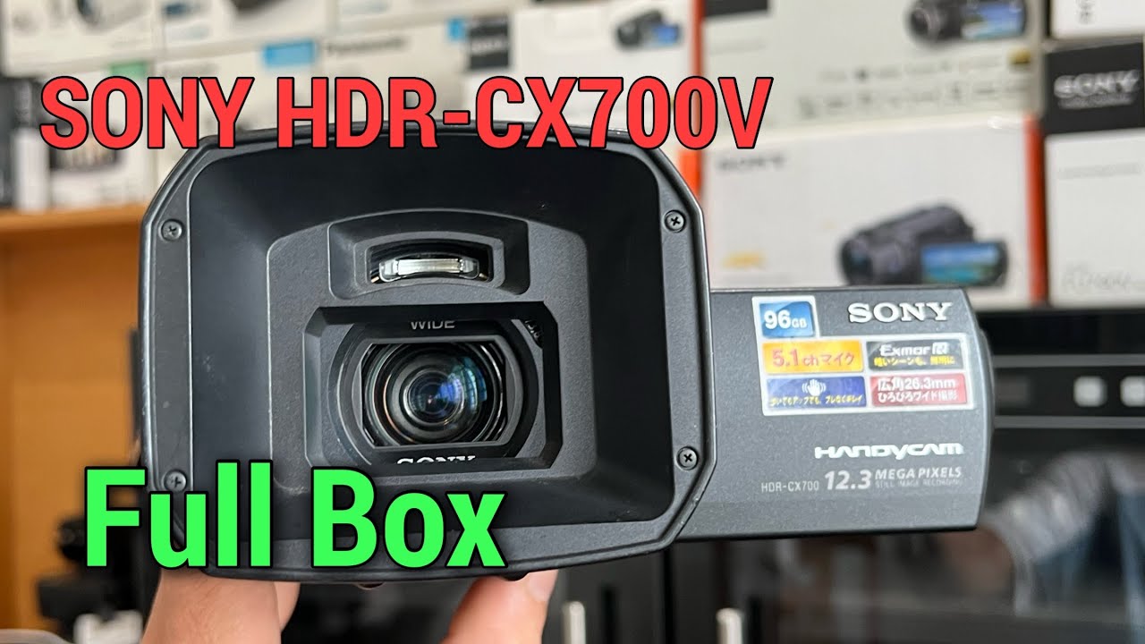 Hàng ĐẶC BIỆT Full BOX // SONY HDR-CX700V // Nguyễn Tùng 0868238232