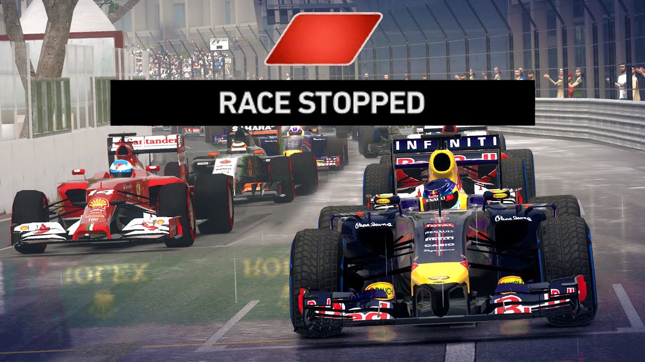 Playing the last F1 Game that had Red Flag Gameplay!