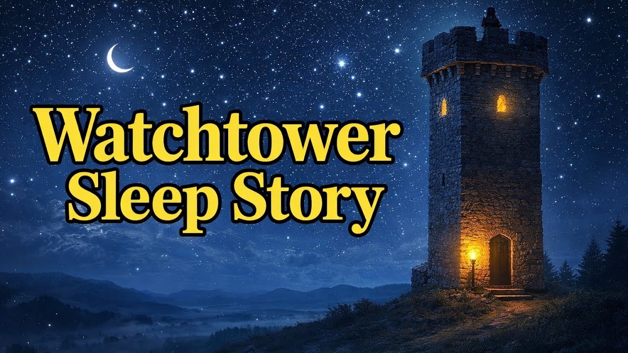 Medieval Watchtower Sleep Story: Guarding the Peaceful Night | Stars & Silence
