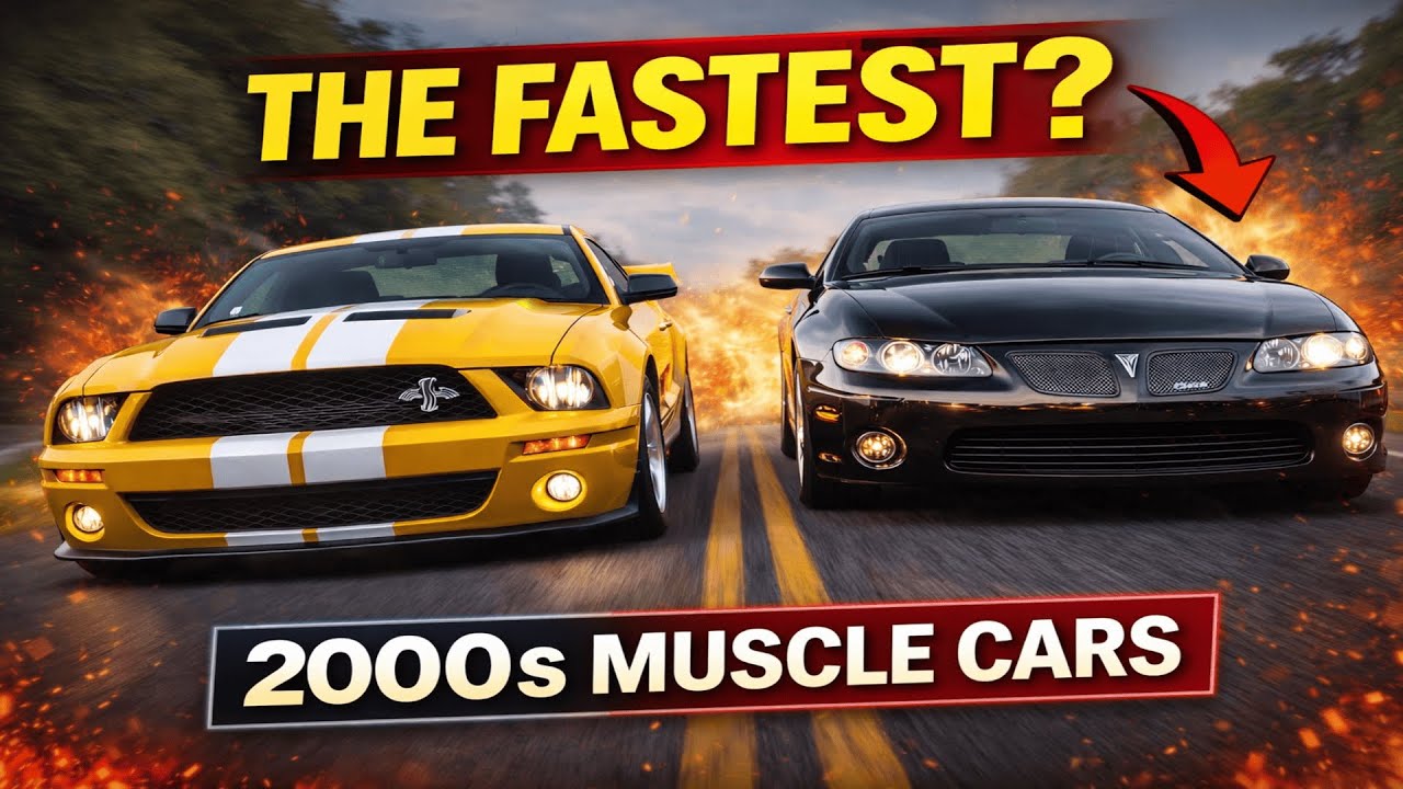 Fastest Muscle Cars of the 2000s Ranked by Top Speed (You Won’t Expect N°1)
