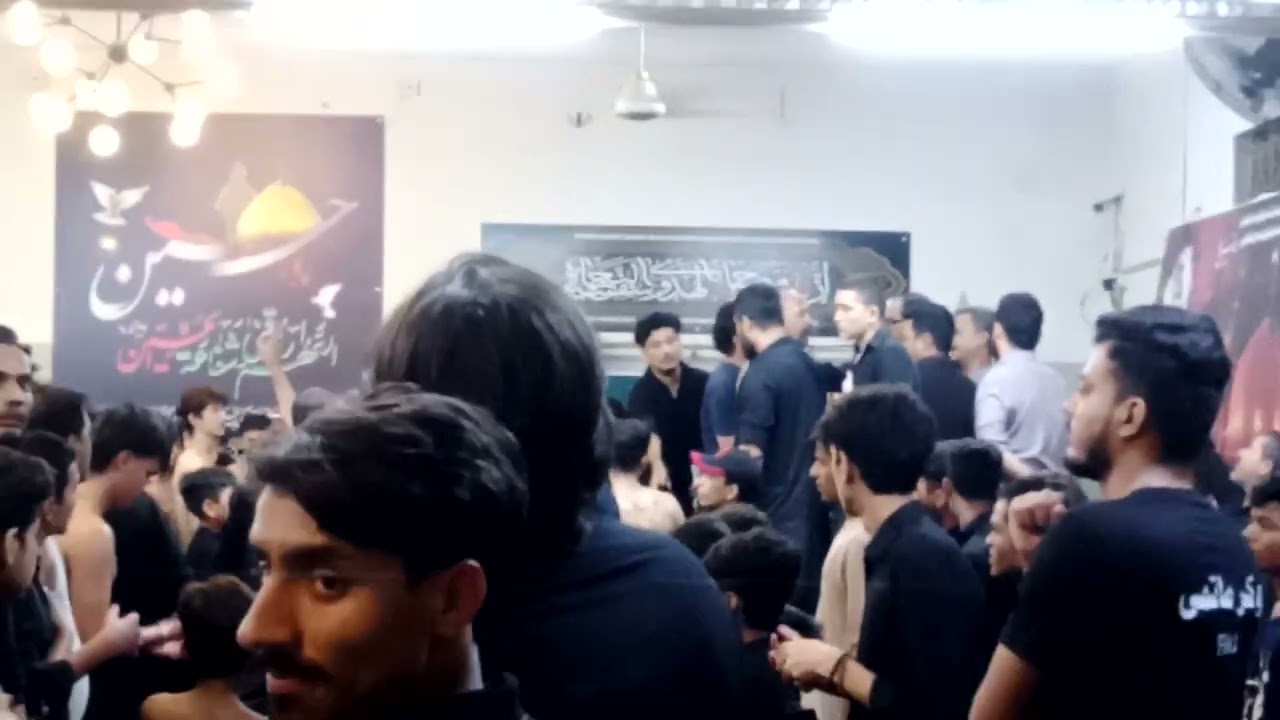 6 Muharram Juloos Anjuman Kazmia Purkistan Dirgh Road Sadat Colony Karachi