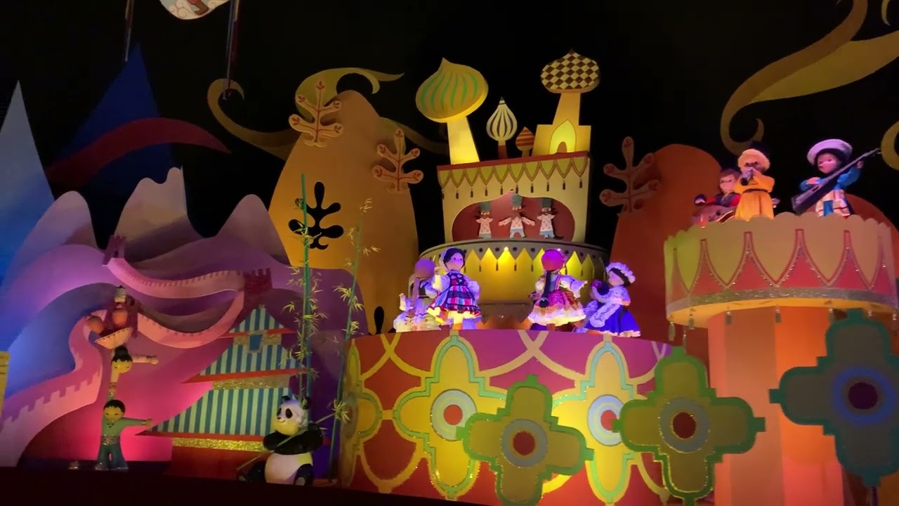 Onride: 'It's a small world' HD/POV 2024 - Magic kingdom