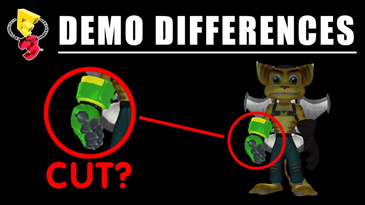 Ratchet & Clank - E3 Demo Differences - REMASTERED