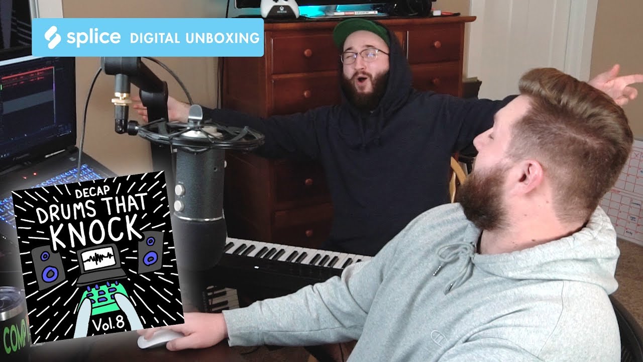 Unboxing Decap's Drums That Knock Vol. 8 from Splice | Digital Unboxing