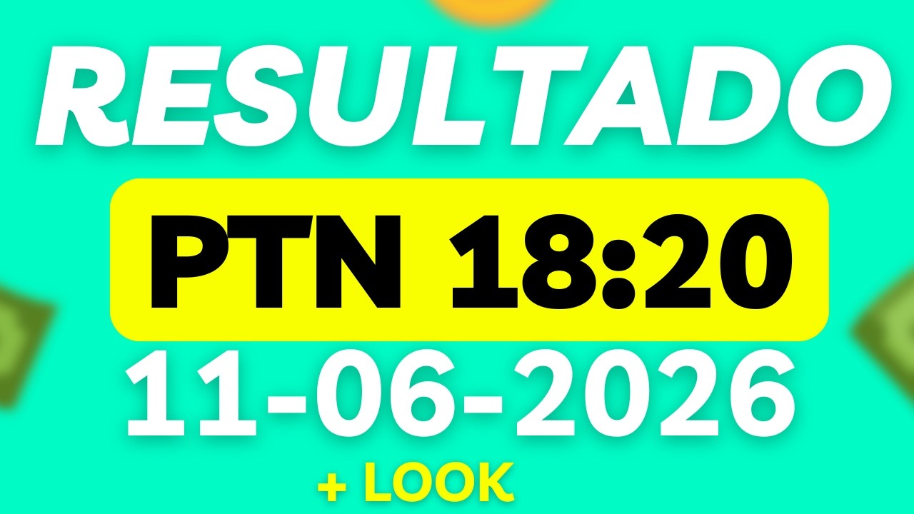 Resultado do Jogo do Bicho | Ao Vivo  - PTN - 18:20H - Hoje
