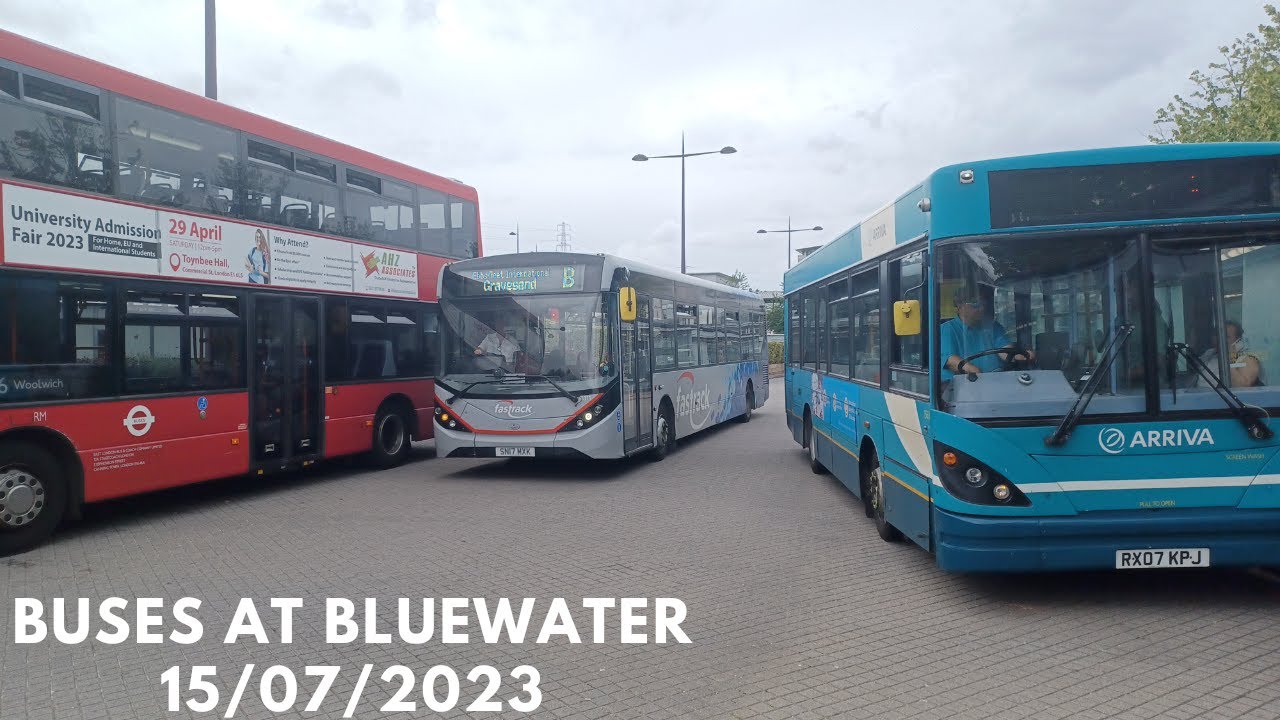 Buses at Bluewater 15/07/2023