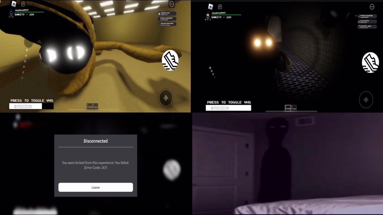 Backrooms [REDACTED] survival - all entities