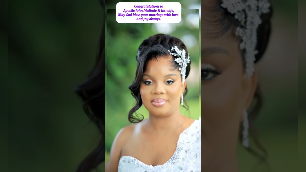 Congratulations to apostle John Mulinde and his wife#congratulations#youtubeshorts#wedding#shorts