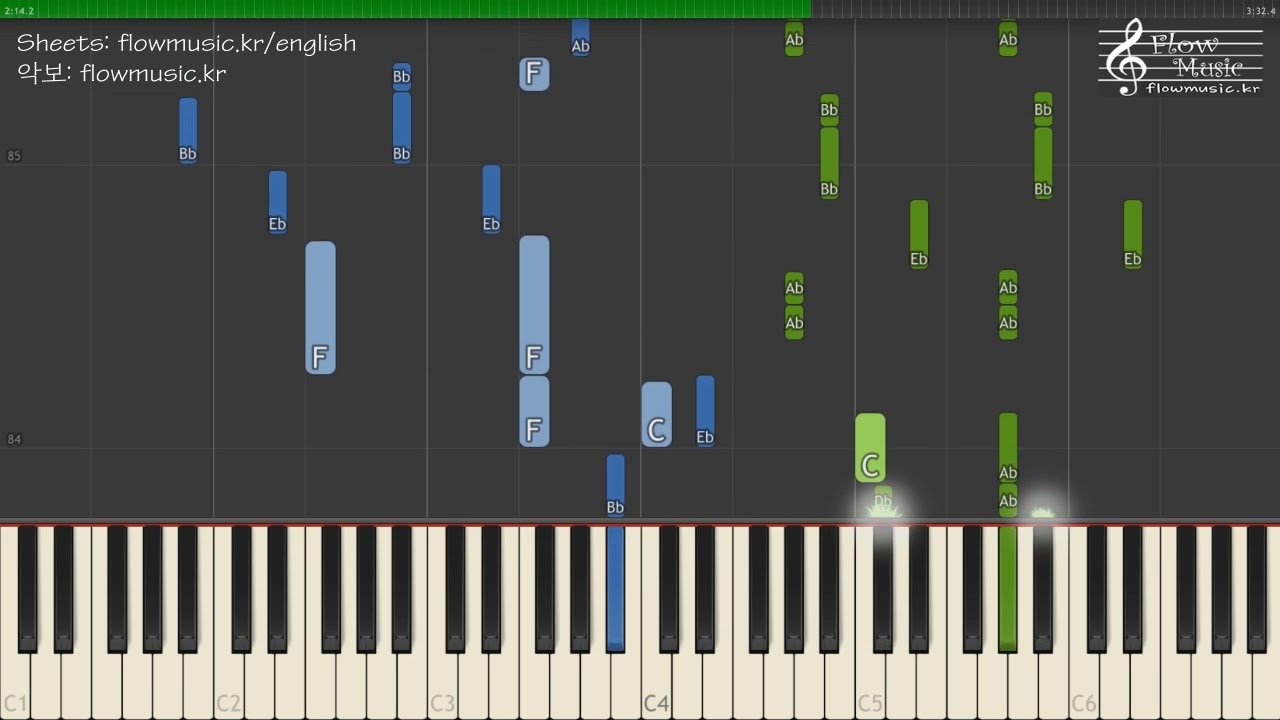 세븐틴 (SEVENTEEN) - 고맙다 (THANKS) Piano Tutorial 피아노 배워보자/セブンティーン